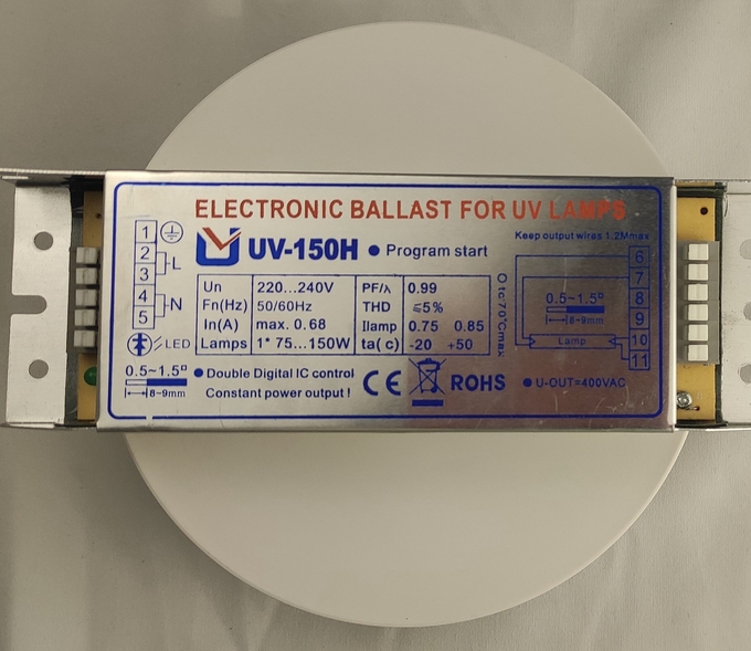 안정기 5를 지원하는 U810 Z1554 램프를 위한 220V 150W 우프크 안정기 UV 150H