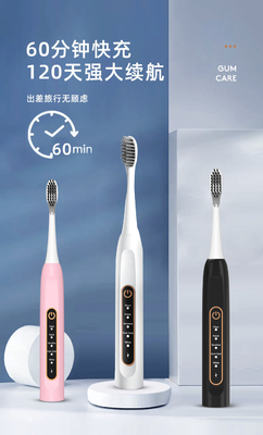 USB Rechargeable Automatic Teeth Cleaner Whitening Toothbrush IPX7